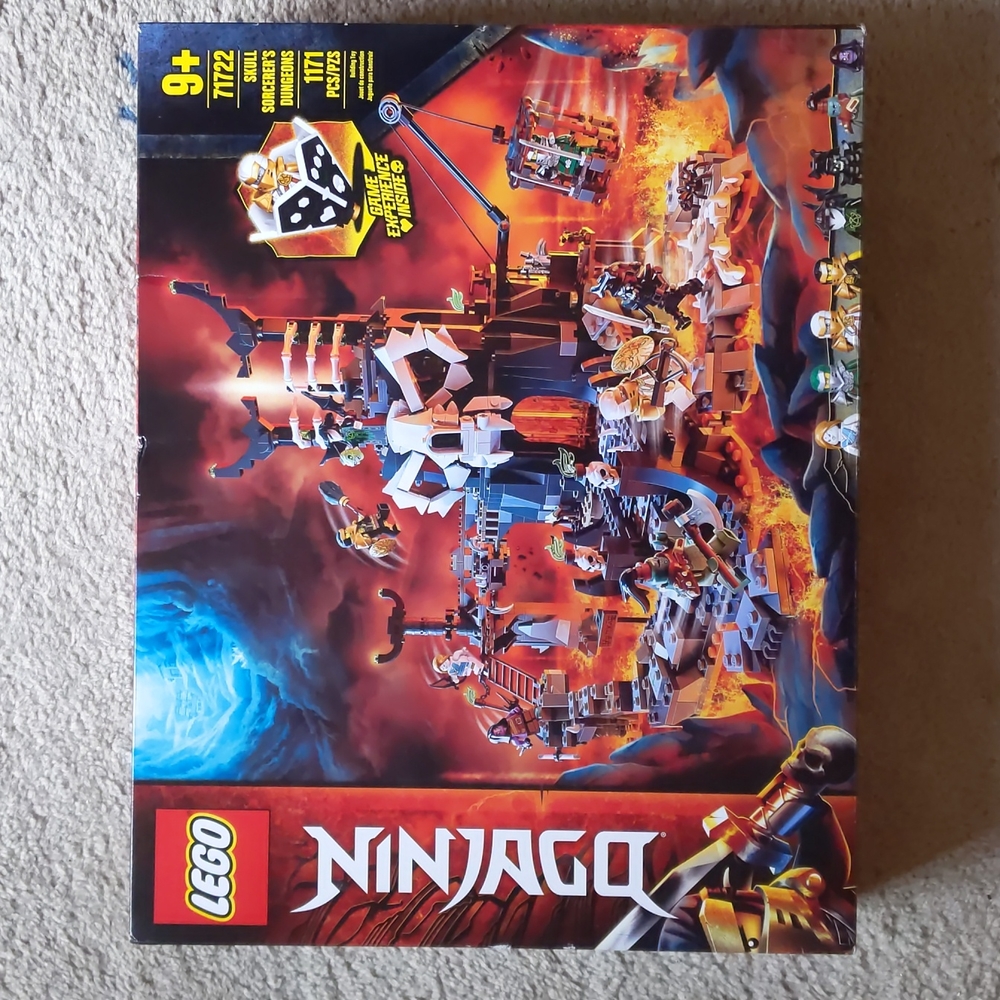 Lego Ninjago Skull Sorcerer's Dungeons 1,171 pieces